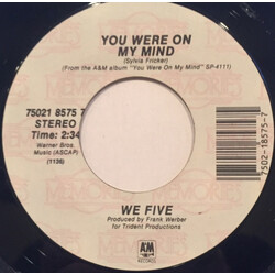 We Five You Were On My Mind / Let's Get Together USED VINYL 7INCH 45 RPM REISSUE STYRENE STEREO