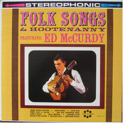 Ed McCurdy Folk Songs & Hootenanny Featuring Ed McCurdy Vinyl LP USED