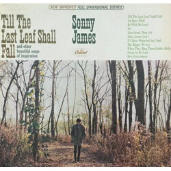 Sonny James Till The Last Leaf Shall Fall Vinyl LP USED