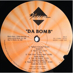 Various Da Bomb Vinyl LP USED
