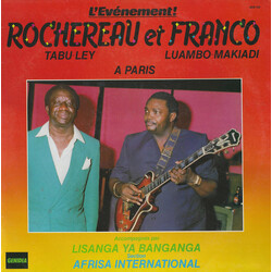 Tabu Ley Rochereau / Franco L'Evénement! Rochereau Et Franco A Paris Vinyl LP USED