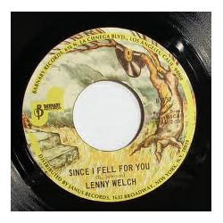 Lenny Welch Since I Fell For You USED VINYL 7INCH 45 RPM REISSUE