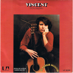 Don McLean Vincent Vinyl 7" USED
