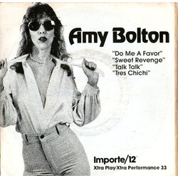 Amy Bolton Do Me A Favor USED VINYL 7INCH 33 S RPM EP