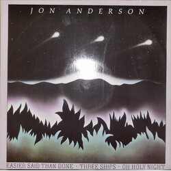 Jon Anderson Easier Said Than Done USED VINYL 12INCH SINGLE 45 RPM