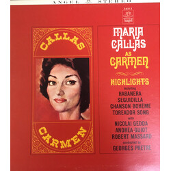 Maria Callas / Nicolai Gedda / Andréa Guiot / Robert Massard / Georges Prêtre Carmen Highlights Vinyl LP USED