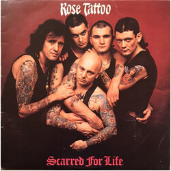 Rose Tattoo Scarred For Life Vinyl LP USED
