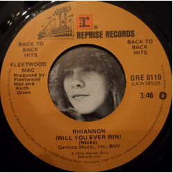 Fleetwood Mac Rhiannon (Will You Ever Win) / Over My Head USED VINYL 7INCH SINGLE 45 RPM