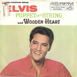 Elvis Presley Puppet On A String / Wooden Heart USED VINYL 7INCH 45 RPM