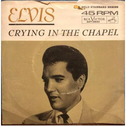 Elvis Presley Crying In The Chapel USED VINYL 7INCH 45 RPM SINGLE