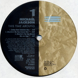 Michael Jackson This Time Around USED VINYL 12INCH PROMO