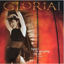 Gloria Estefan Higher / I'm Not Giving You Up VINYL 12" USED