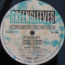 Chuck Turner / Early Black Cooling Out / Rambo & Ruff Vinyl 12" USED