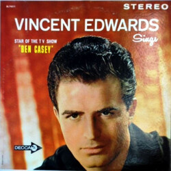 Vince Edwards (2) Vincent Edwards Sings Vinyl LP USED