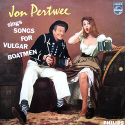 Jon Pertwee Jon Pertwee Sings Songs For Vulgar Boatmen Vinyl LP USED