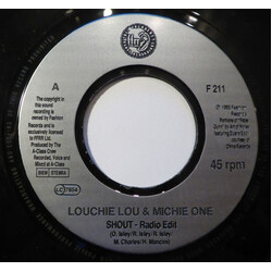 Louchie Lou & Michie One Shout USED VINYL 7INCH 45 RPM SINGLE JUKEBOX