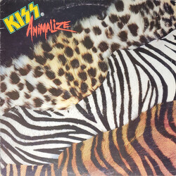 Kiss Animalize Vinyl LP USED