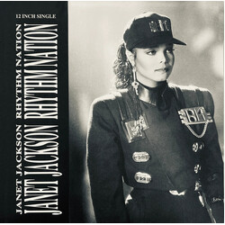 Janet Jackson Rhythm Nation USED VINYL 12INCH 33 S RPM SINGLE STEREO