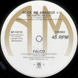 Falco Rock Me Amadeus / Vienna Calling USED VINYL 12INCH 45 RPM SINGLE