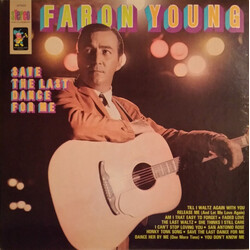 Faron Young Save The Last Dance For Me Vinyl LP USED