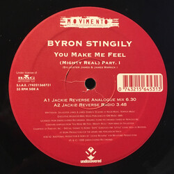 Byron Stingily You Make Me Feel (Mighty Real) Part I USED VINYL 12INCH 33 S RPM