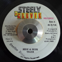 Tiger Hide & Seek USED VINYL 7INCH 45 RPM