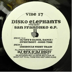 Disko Elephants San Frandisko E.P. II USED VINYL 12INCH EP 33 S RPM