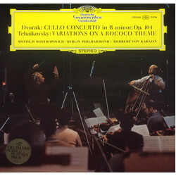 Antonín Dvořák / Pyotr Ilyich Tchaikovsky / Mstislav Rostropovich / Berliner Philharmoniker / Herbert von Karajan Cello Concerto / Variations On A Roc