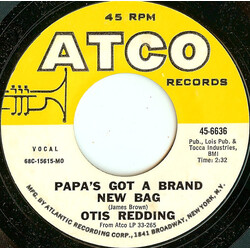 Otis Redding Papa's Got A Brand New Bag / Direct Me USED VINYL 7INCH SINGLE 45 RPM