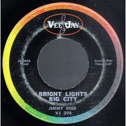 Jimmy Reed Bright Lights Big City / I'm Mr. Luck USED VINYL 7INCH 45 RPM