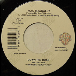 Mac McAnally Down The Road Vinyl 7" USED