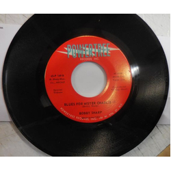 Bobby Sharp Blues For Mister Charlie Vinyl 7" USED