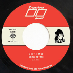 Abby Jeanne Know Better / Sage & Cigarettes USED VINYL 7INCH 45 RPM STEREO