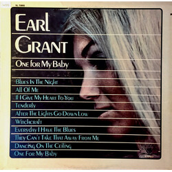 Earl Grant One For My Baby Vinyl LP USED