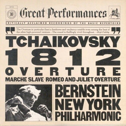 Pyotr Ilyich Tchaikovsky / Leonard Bernstein / The New York Philharmonic Orchestra 1812 Overture / Marche Slave / Romeo And Juliet Overture Vinyl LP U