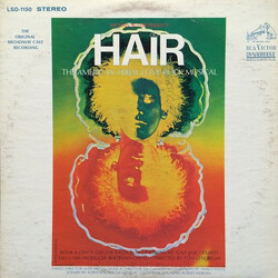 Various Hair - The American Tribal Love-Rock Musical (The Original Broadway Cast Recording) Vinyl LP USED