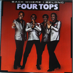 Four Tops Back Where I Belong Vinyl LP USED