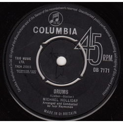 Michael Holliday Drums Vinyl 7" USED