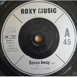 Roxy Music Dance Away USED VINYL 7INCH 45 RPM SINGLE