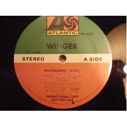 Winger Madalaine USED VINYL 12INCH 33 S RPM PROMO
