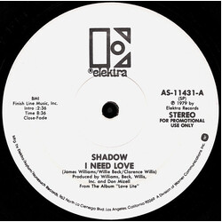 Shadow (21) I Need Love VINYL 12" USED