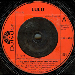 Lulu The Man Who Sold The World USED VINYL 7INCH 45 RPM SINGLE