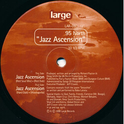 95 North Jazz Ascension USED VINYL 12INCH 33 S RPM