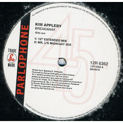 Kim Appleby Breakaway USED VINYL 12INCH 45 RPM SINGLE