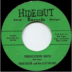 Bob Seger And The Last Heard Persecution Smith USED VINYL 7INCH 45 RPM SINGLE STYRENE MONO