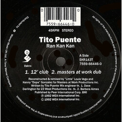 Tito Puente Ran Kan Kan USED VINYL 12INCH 45 RPM
