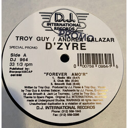 D'Zyre Forever Amo'r USED VINYL 12INCH 33 S RPM PROMO