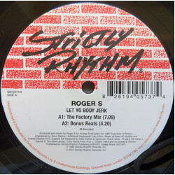 Roger Sanchez Let Yo Body Jerk / Get Hi USED VINYL 12INCH 33 S RPM REISSUE REMASTERED