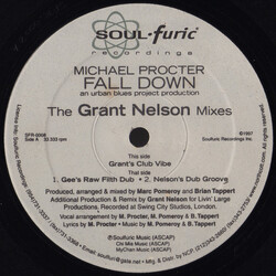 Michael Procter Fall Down (The Grant Nelson Mixes) VINYL 12" USED
