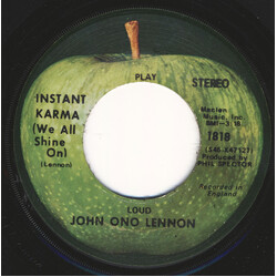 John Lennon Instant Karma! (We All Shine On) USED VINYL 7INCH SINGLE